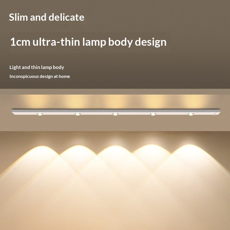 Smart LED Motion-Sensor Light Strip for Cabinets