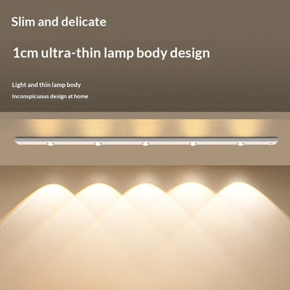 Smart LED Motion-Sensor Light Strip for Cabinets