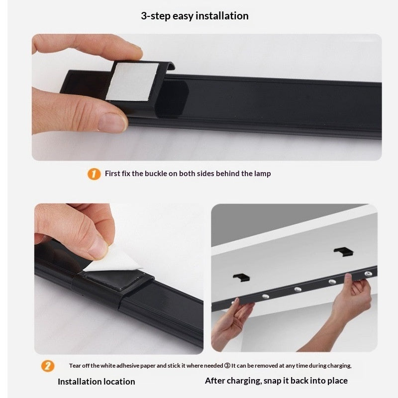 Smart LED Motion-Sensor Light Strip for Cabinets