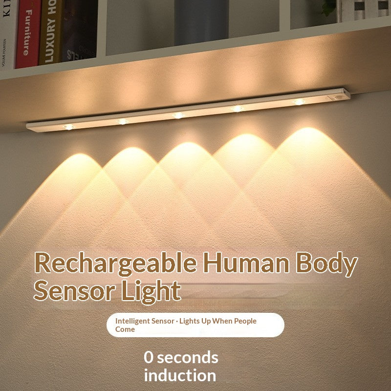 Smart LED Motion-Sensor Light Strip for Cabinets