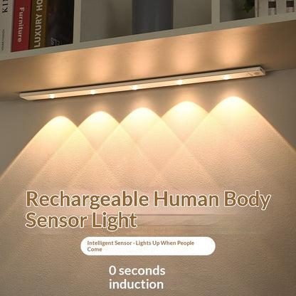 Smart LED Motion-Sensor Light Strip for Cabinets